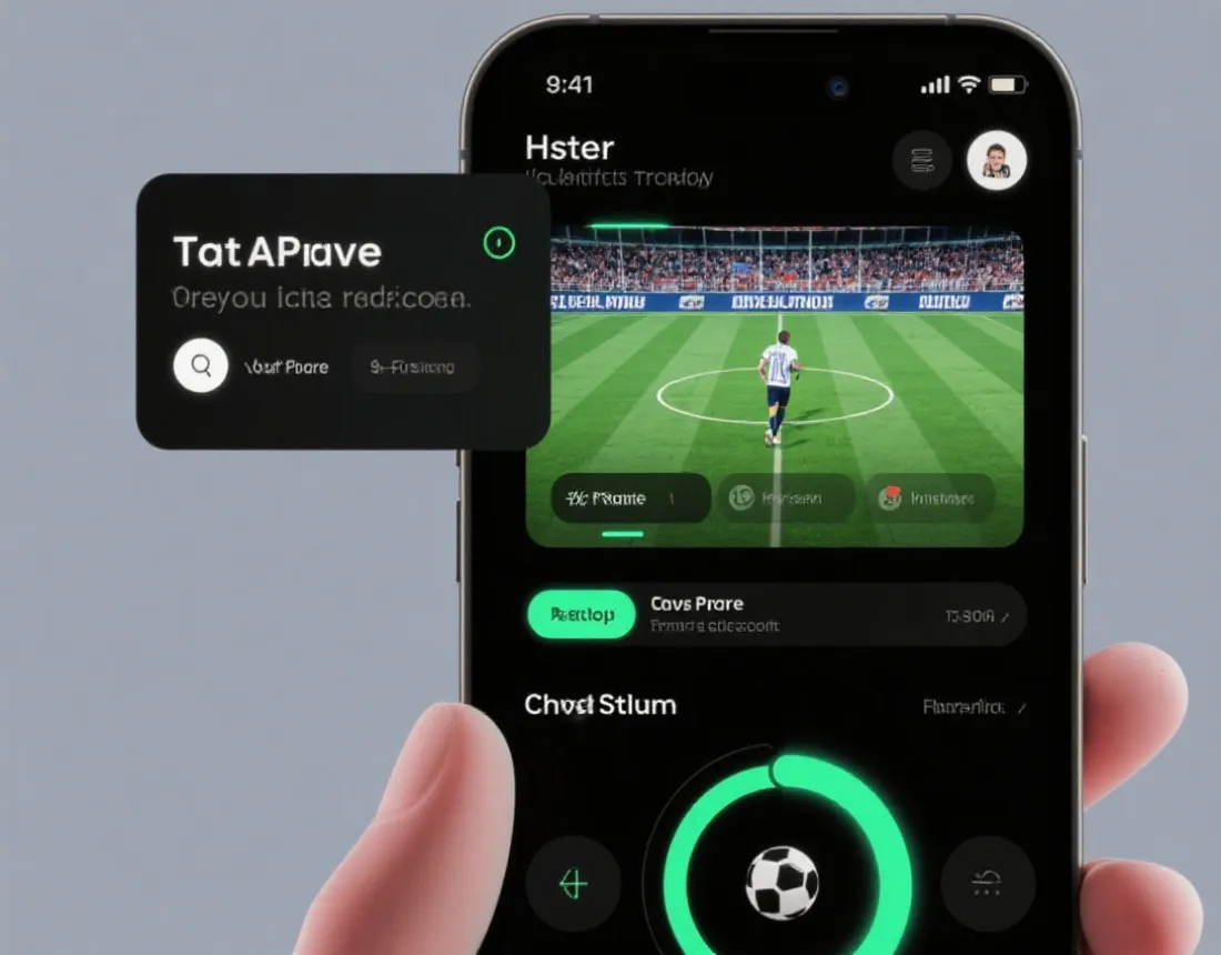 世界盃流動觀賽介面示意